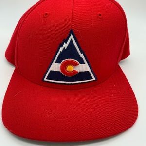 Colorado Rockies HOCKEY hat. Mitchell & Ness.